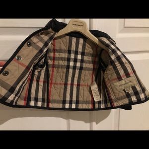 Baby’s Burberry Quilted Jacket
